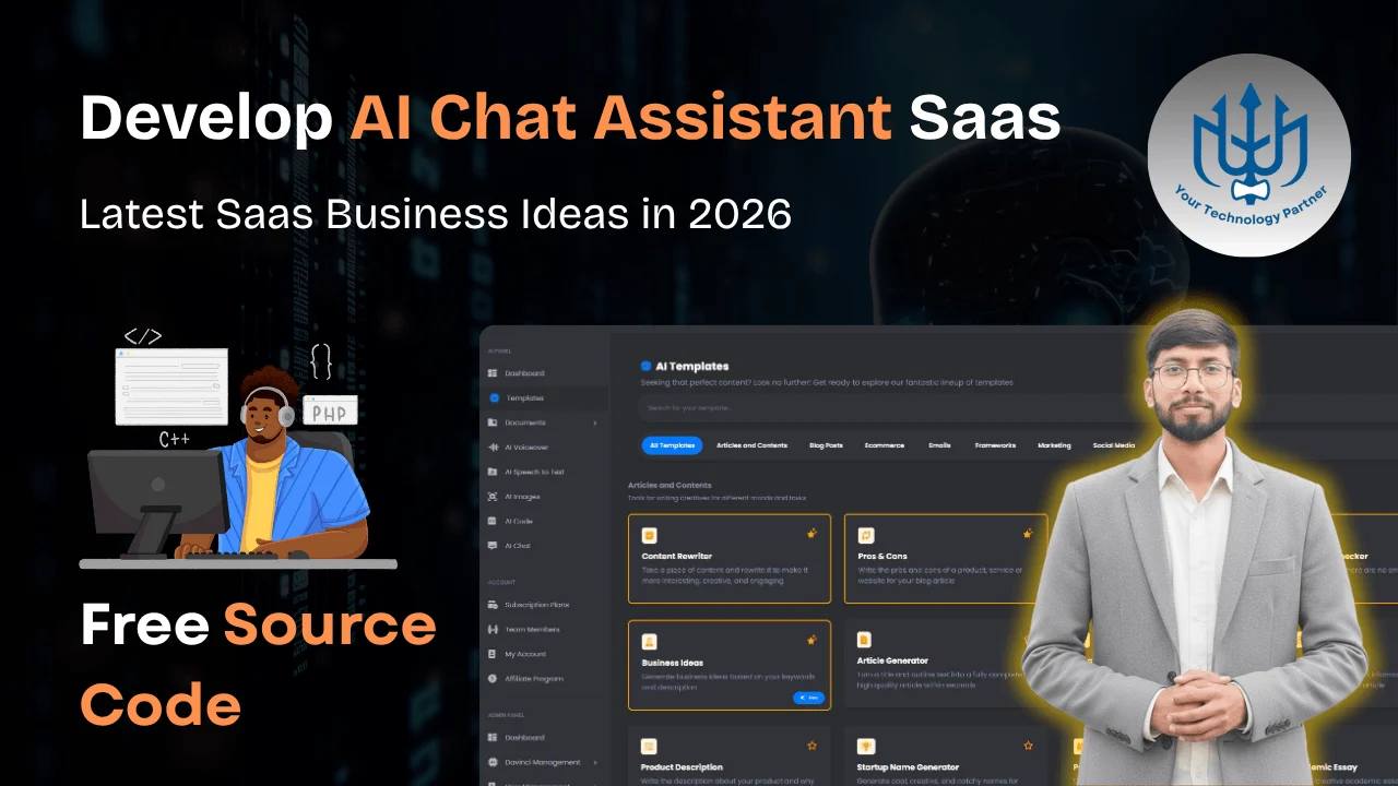 AI SaaS Business Ideas for 2026 (With Free Source Code!) | Build Your Startup Today
